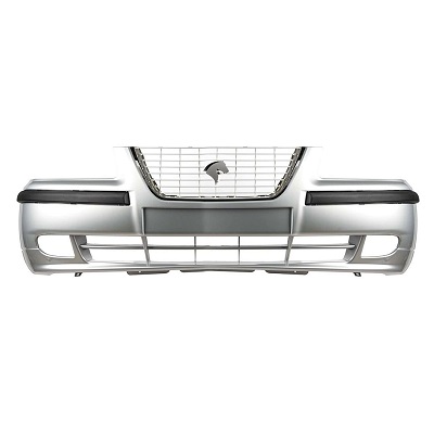 سپر جلو سمند EF7 طرح لبخند نقره‌ای متالیک اصل (باضمانت) | اریان خودرو